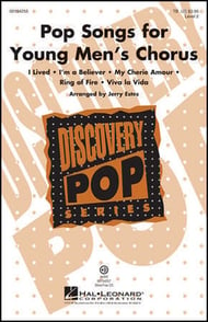 Pop Songs for Young Men's Chorus TB Choral Score cover